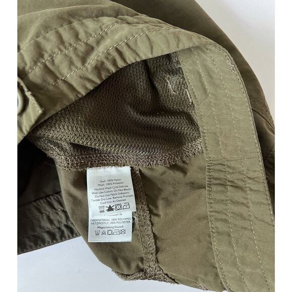 Eddie Bauer First Ascent Womens Size 8 Petite 8P Nylon Olive Green 4" Inseam - Picture 5 of 5